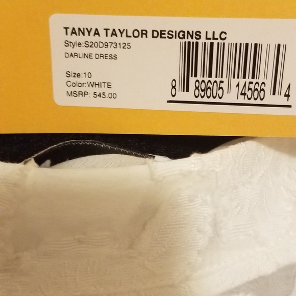 NWT TANYA TAYLOR MINI DRESS SIZE 10 - Picture 6 of 9